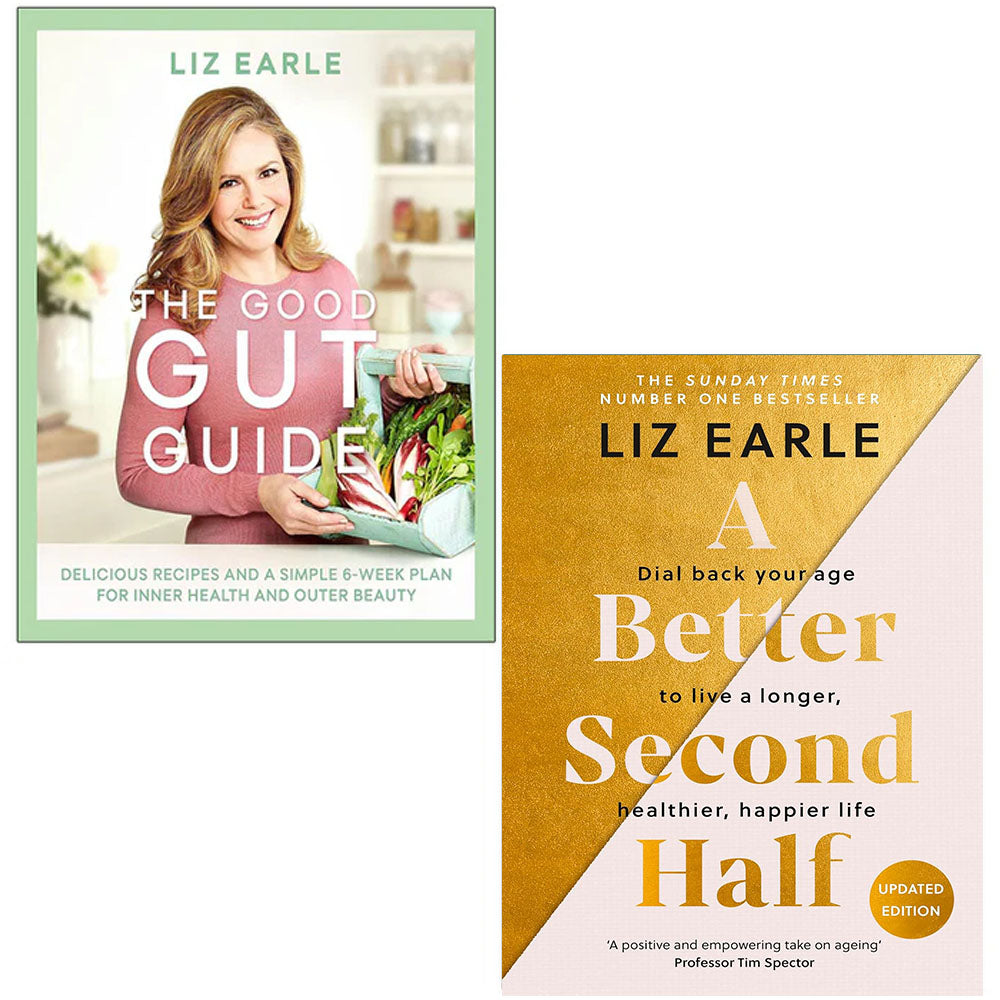 The Good Gut Guide, A Better Second Half 2 Books Collection Set by Liz ...