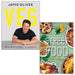 Ultimate Veg Jamie Oliver [Hardcover], Street Food 2 Books Collection Set - The Book Bundle