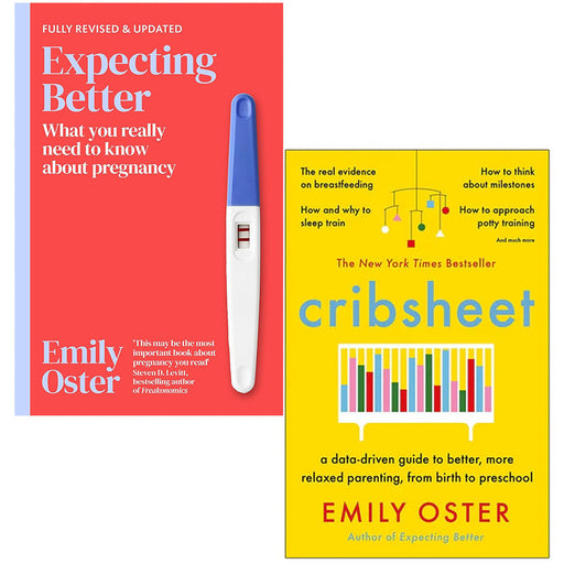 Emily Oster Collection 2 Books Set (Expecting Better, Cribsheet) - The Book Bundle