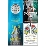 Set of four non-fiction books including Dear Life, A Bit Of A Stretch, The Prison Doctor, and More from The Book Bundle.