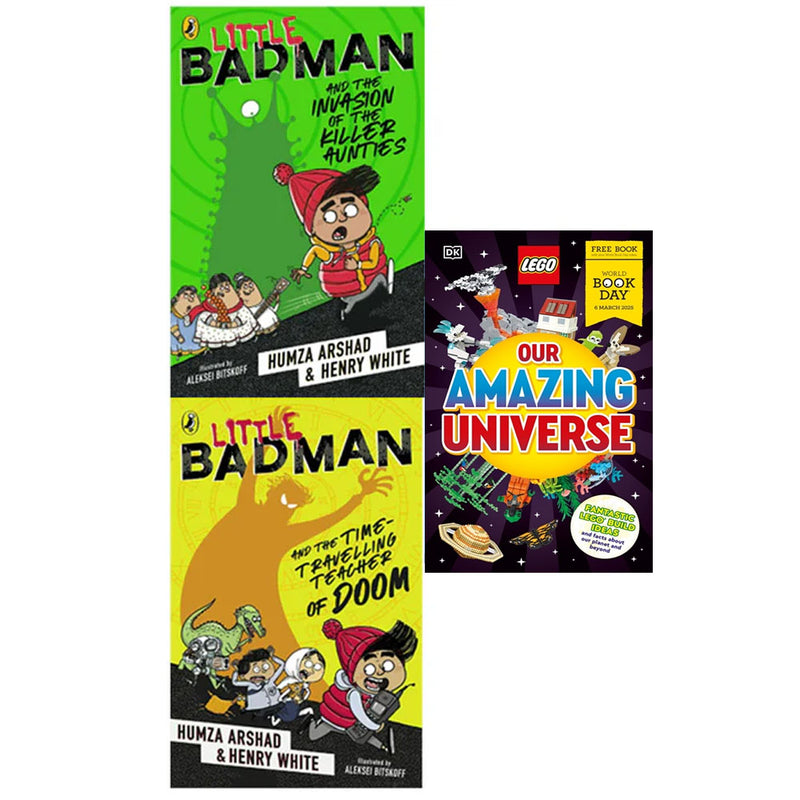 Little Badman By Humza Arshad, Henry White 3 Books Collection Set - The Book Bundle