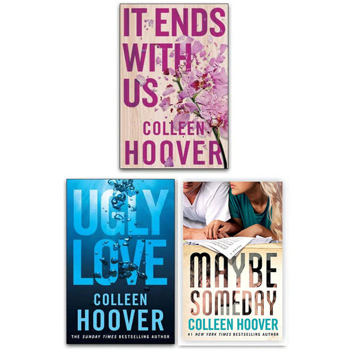 Colleen Hoover Collection 3 Books Set (Maybe Someday, Ugly Love, It Ends with Us) - The Book Bundle