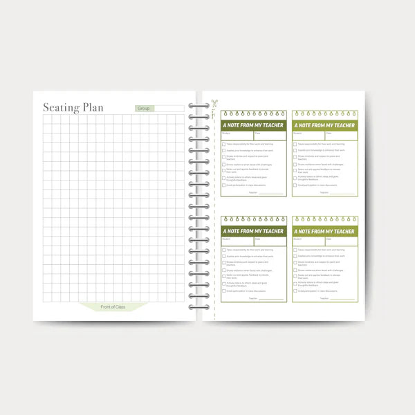One Lesson At A Time 2026-2027 Colour-Green Personal Growth Journal - Non Fiction - Paperback
