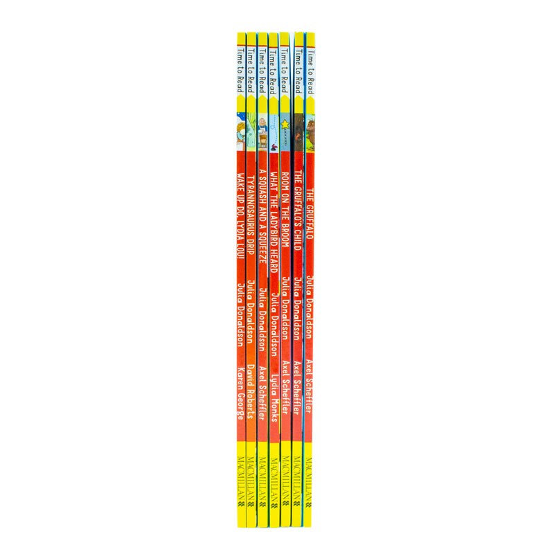 Time To Read Collection 7 Books Set By Julia Donaldson (What the Ladybird Heard - The Book Bundle