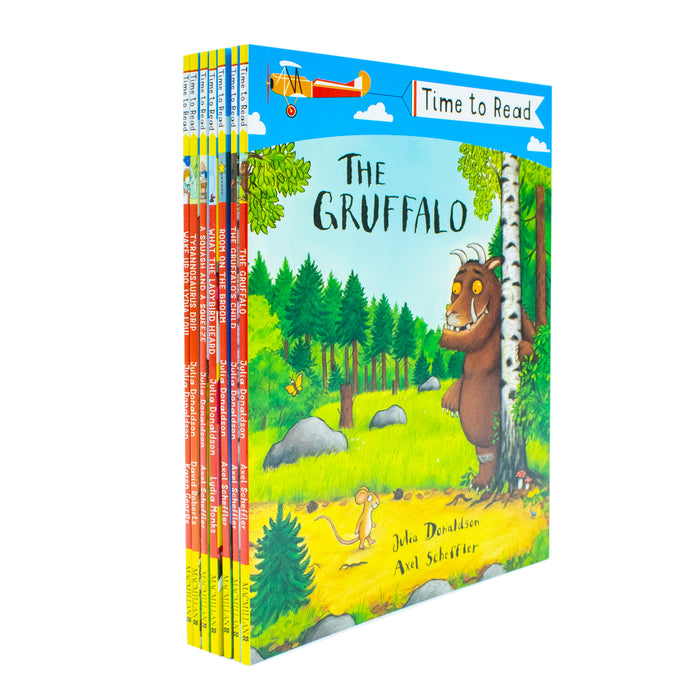 Time To Read Collection 7 Books Set By Julia Donaldson (What the Ladybird Heard - The Book Bundle
