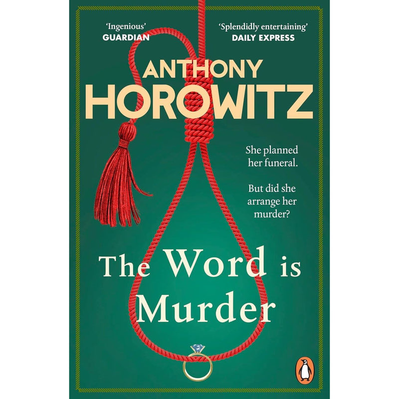 Anthony Horowitz Collection 3 Books Set The Word Is Murder, The Sentence is Death, Magpie Murders - The Book Bundle
