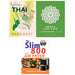 Thai Made Easy, Rosa's Thai Cafe The Vegetarian Cookbook & The Slim 800 Hot Air Fryer 3 Books Collection Set - The Book Bundle