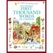Usborne First Thousand Words Collection 3 Books Set By Heather Amery - The Book Bundle