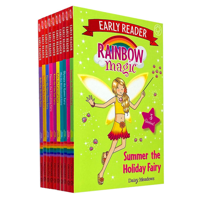 Rainbow Magic Early Reader Collection 10 Books Box Set by Daisy Meadows - The Book Bundle