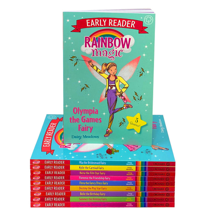 Rainbow Magic Early Reader Collection 10 Books Box Set by Daisy Meadows - The Book Bundle