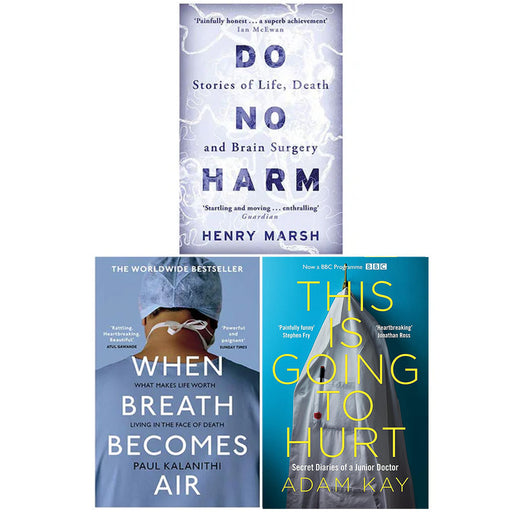 Do No Harm, When Breath Becomes Air, This is Going to Hurt 3 Books Collection Set - The Book Bundle