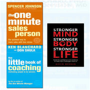 One Minute Sales person, Stronger Mind and The Little of Book at Coaching 3 Books Collection Set - The Book Bundle