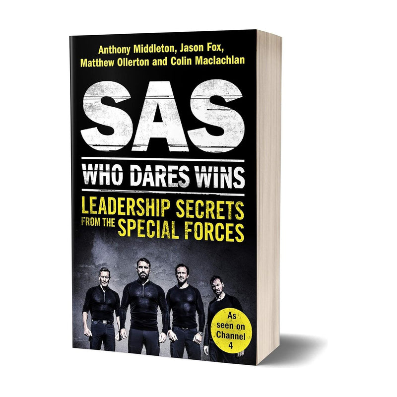 First Man In, SAS Who Dares Wins, Battle Scars 3 Books Collection Set - The Book Bundle