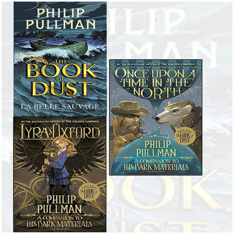 Philip Pullman 3 Books Collection Set -Lyra's Oxford:His Dark Materials - The Book Bundle