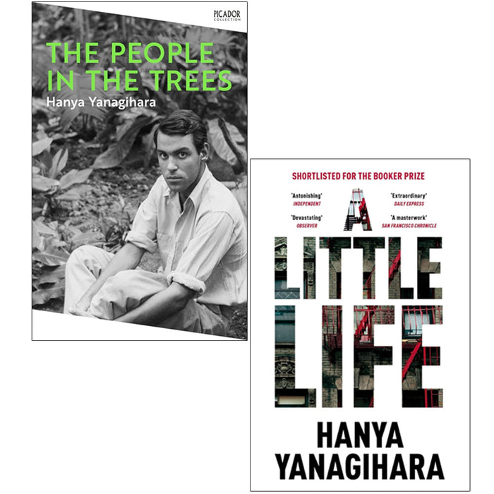 The People in the Trees & A Little Life By Hanya Yanagihara 2 Books Collection Set - The Book Bundle