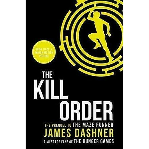 Maze Runner series 5-book collection set by James Dashner, featuring colorful book covers from Scholastic for young adult readers.