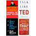 Awaken The Giant Within, Talk Like TED, Start Now Get Perfect Later, Feel The Fear And Do It Anyway 4 Books Collection Set - The Book Bundle