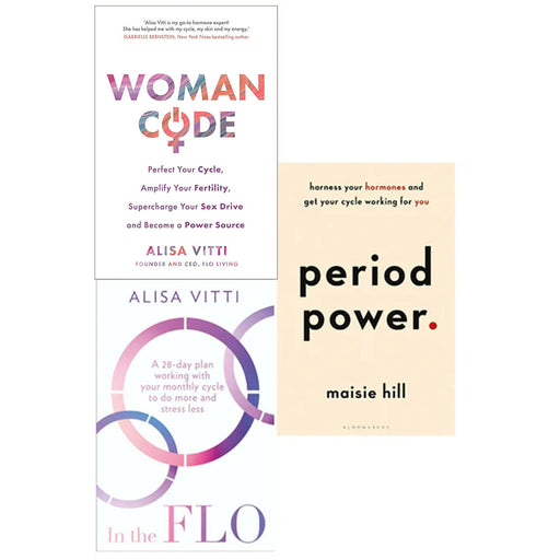 In the FLO A 28 ,  Womancode , Period Power: Harness 3 Books Collection Set - The Book Bundle