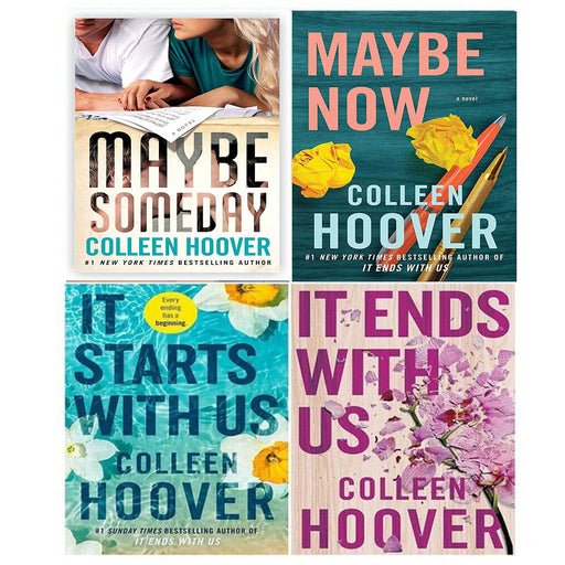 Colleen Hoover 4 Books Collection Set (Maybe Someday, It Ends With Us, Maybe ) - The Book Bundle