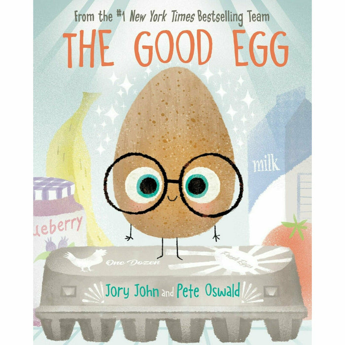 Jory John 3 Books Collection Set (Good Egg Presents, Cool Bean, Good Egg) NEW - The Book Bundle