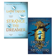 Laini Taylor Collection 2 Books Set (Strange The Dreamer, Dreams of Gods and Monsters) - The Book Bundle