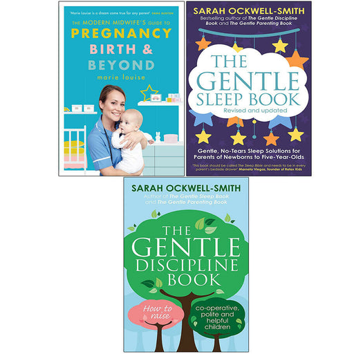 Gentle Sleep Book, Gentle Discipline & Pregnancy, Birth and Beyond 3 Books Set - The Book Bundle