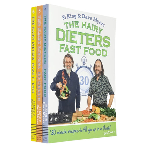 The Hairy Bikers Collection 4-6 :3 Book Set(Fast Food,Go Veggie,Make It Easy) - The Book Bundle