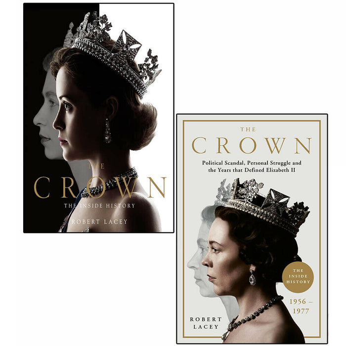 Robert Lacey 2 Books Collection Set (The Crown:Netflix series and Political) - The Book Bundle