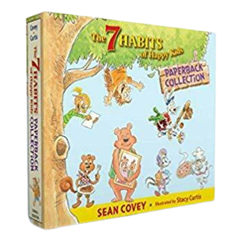 The 7 Habits of Happy Kids Paperback Collection 7 Books Set by Sean Covey. - The Book Bundle