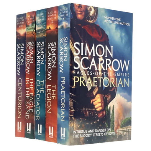 Eagles of the Empire Series 7-11 By Simon Scarrow (Sand,Centurion,Gladiator) NEW - The Book Bundle