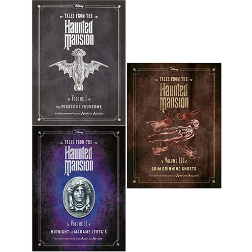 Tales from the Haunted Mansion Series Volume 1 - 3 Books Collection Set(Fearsome Foursome,Midnight at Madame Leota's,Grim Grinning Ghosts) - The Book Bundle