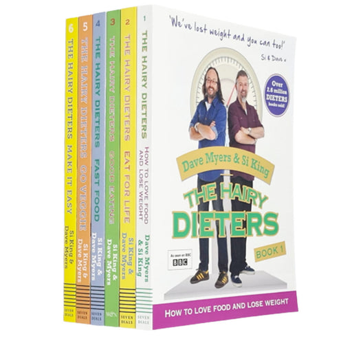 The Hairy Bikers Collection 1-6 :6 Book Set(Lose,Love Food,Eat,Food,Veggie,Easy) - The Book Bundle