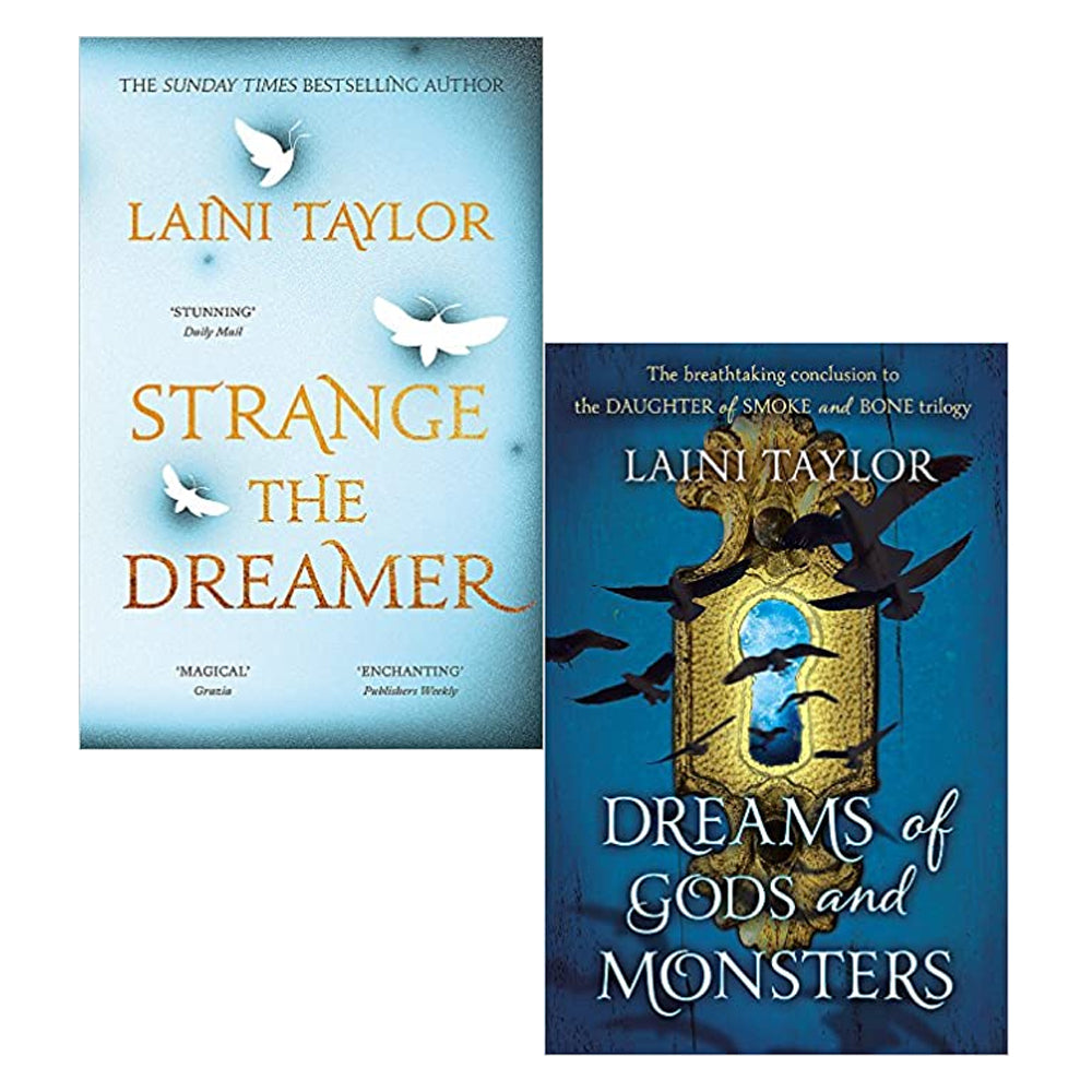dreams of gods and monsters Laini Taylor Collection 2 Books Set (Strange The Dreamer, Dreams of Go — The Book Bundle