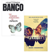 Henri Charrière 2 Books Collection Set(Banco the Further Adventures of Papillon: The Further Adventures of Papillon & Papillon [movie Tie-In]) - The Book Bundle