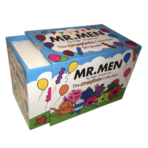 Mr Men Complete Collection 50 Book Box Gift Set by Roger Hargreaves - The Book Bundle