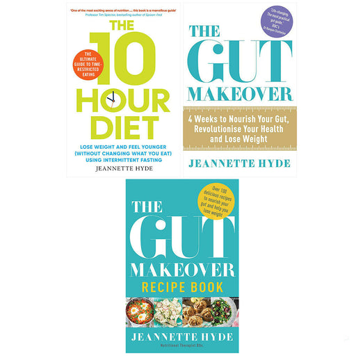 10 Hour Diet, The Gut Makeover And The Gut Makeover Recipe Book 3 Books Set - The Book Bundle