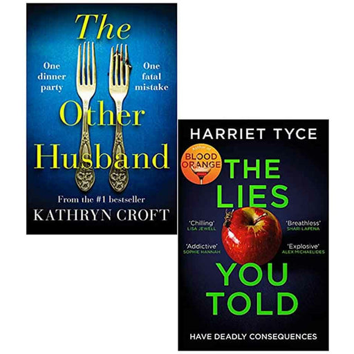 The Other Husband By Kathryn Croft & The Lies You Told By Harriet Tyce 2 Books Set - The Book Bundle