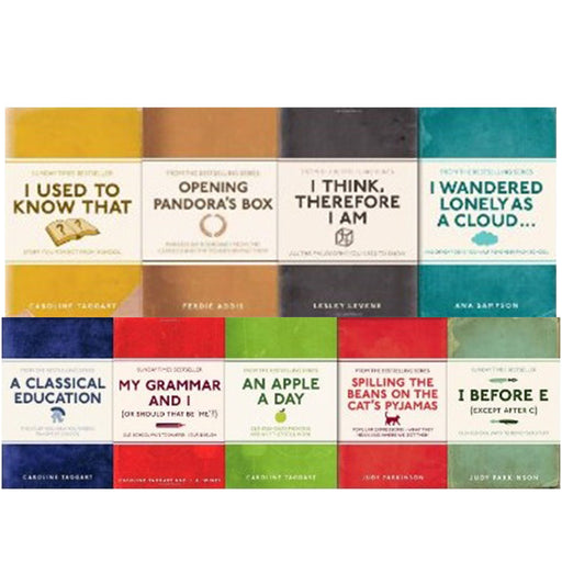 English Phrases Collection 9 Books Set (I Before E,I Used to know that,A Classical Education) - The Book Bundle