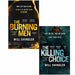 DI Alex Finn Series By Will Shindler 2 Books Collection Set (The Burning Men, The Killing Choice) - The Book Bundle