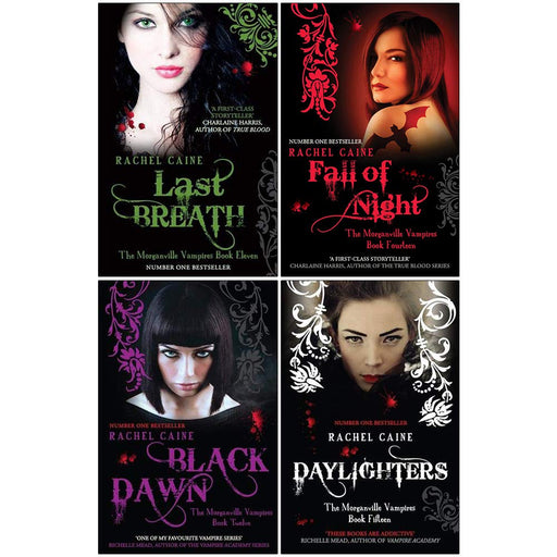 Rachel caine morganville vampires series 4 books collection set - The Book Bundle