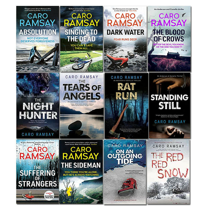 An Anderson & Costello Mystery Series 1-12 Books Collection Set by Caro Ramsay - The Book Bundle