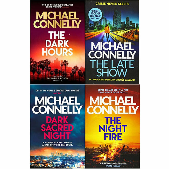 The Brand New Blockbuster Ballard & Bosch Thriller Series By Michael Connelly 4 Books Set - The Book Bundle
