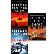 The Spider Shepherd Thrillers By Stephen Leather 3 Books Set (Slow Burn, The Runner, Short Range) - The Book Bundle