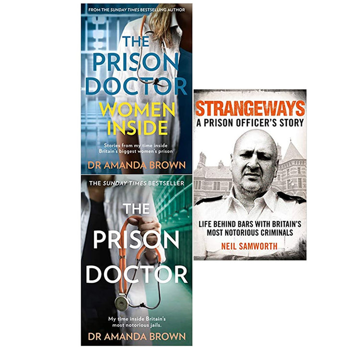 Strangeways,The Prison Doctor ,Prison Doctor Women Inside 3 Books Collection Set - The Book Bundle