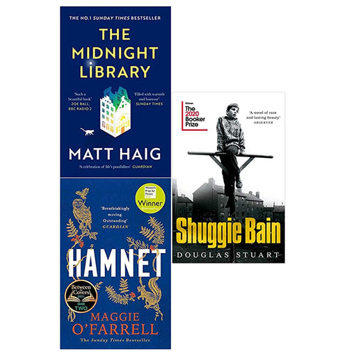 The Midnight Library, Hamnet, Shuggie Bain 3 Books Collection Set - The Book Bundle