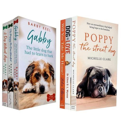 Michelle Clark 6 Books Collection Set (Gabby,Without Hope,Poppy,Dog is LoveWill You Take Me Home?) - The Book Bundle