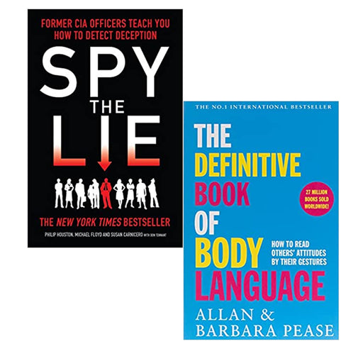 Spy the Lie & The Definitive Book of Body Language 2 Books Collection Set - The Book Bundle
