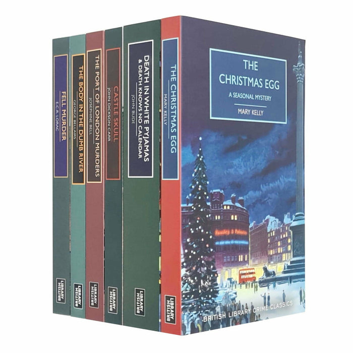 British library crime classics series 11 : 6 books collection set - The Book Bundle