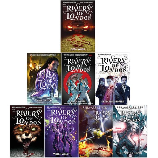 Rivers Of London Series (Vol 1-8) Ben Aaronovitch Collection 8 Books Set (Body Work) - The Book Bundle