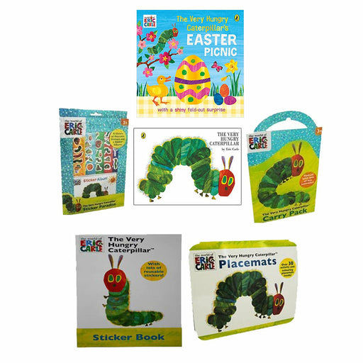 Very Hungry Caterpillar Collection 6 Books Set by Eric Carle - The Book Bundle